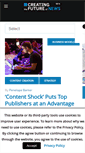 Mobile Screenshot of creatingthefutureofnews.com